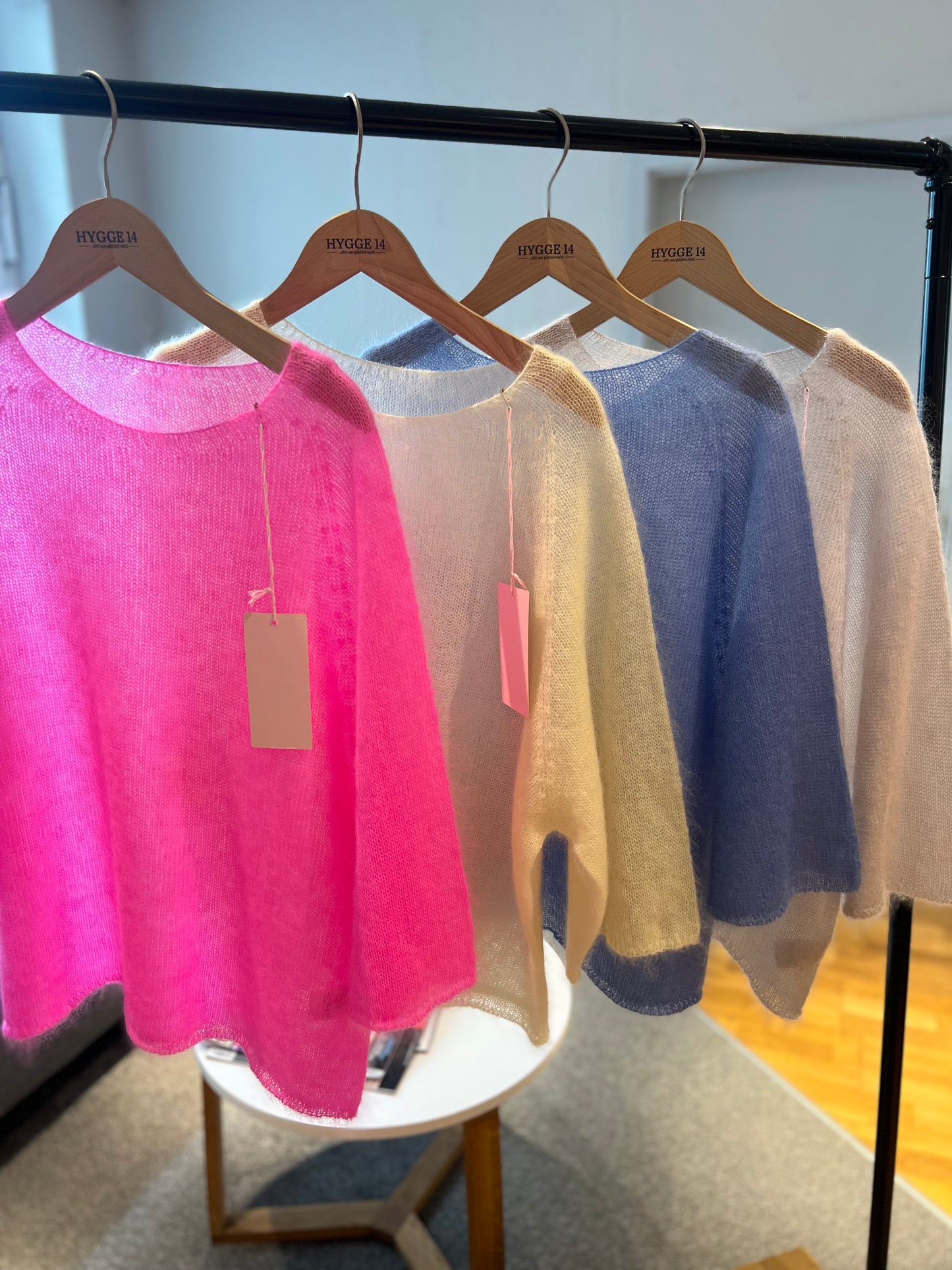 Mohair Pulli 3/4 Arm