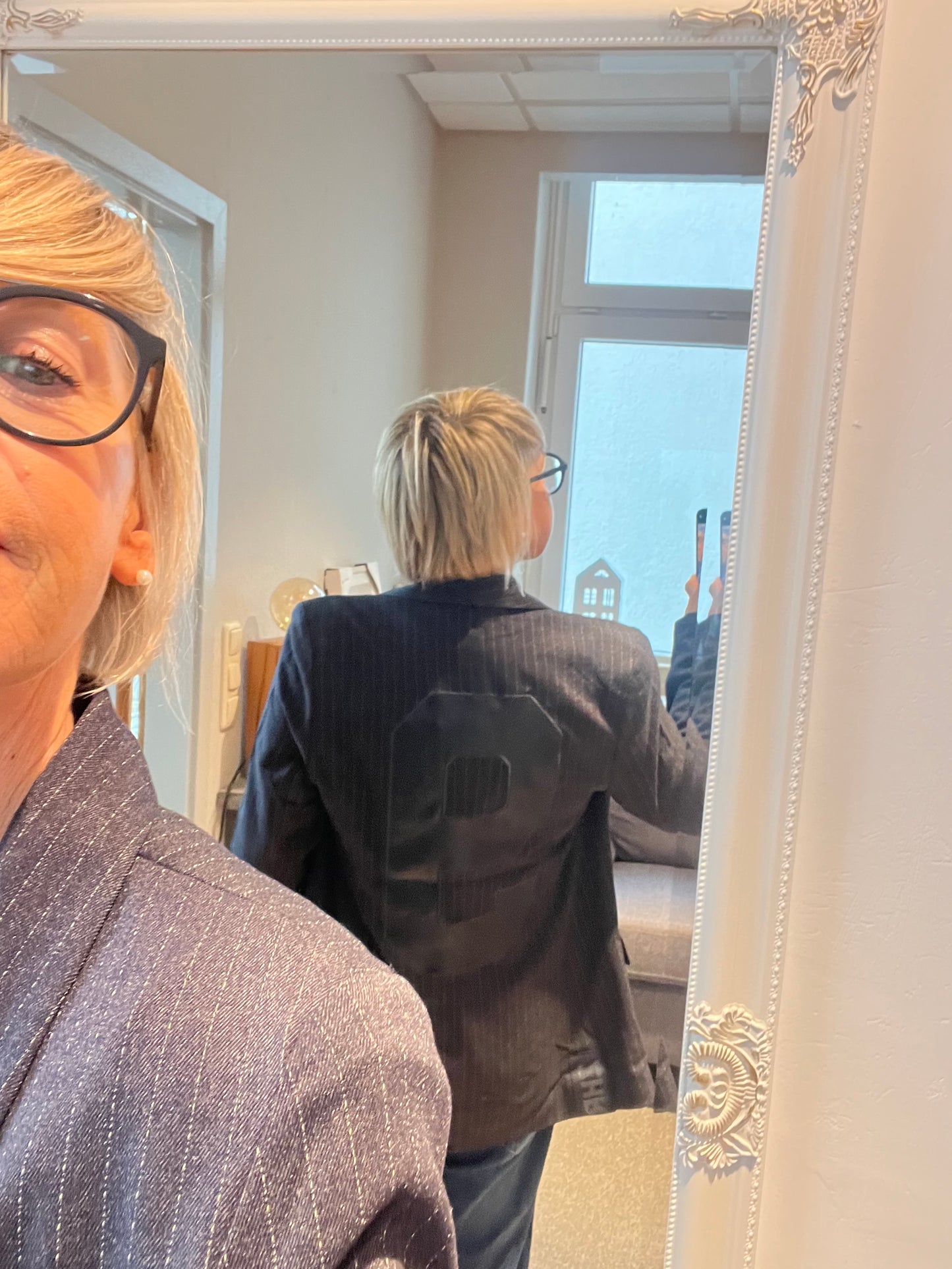 Blazer Nadelstreifen mit der Nr. 9