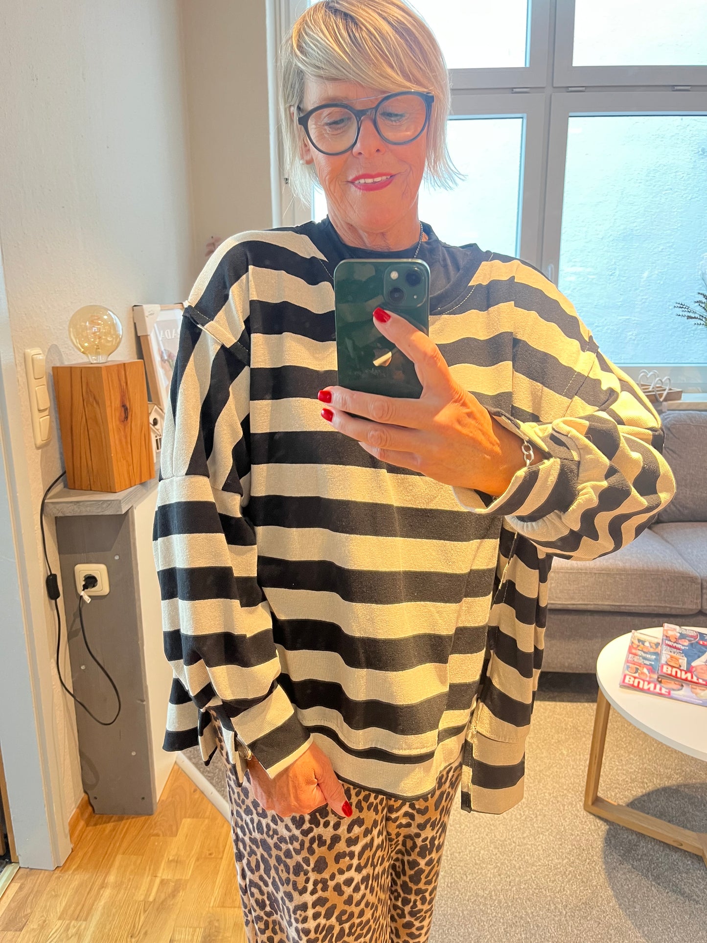Pulli Blockstreifen