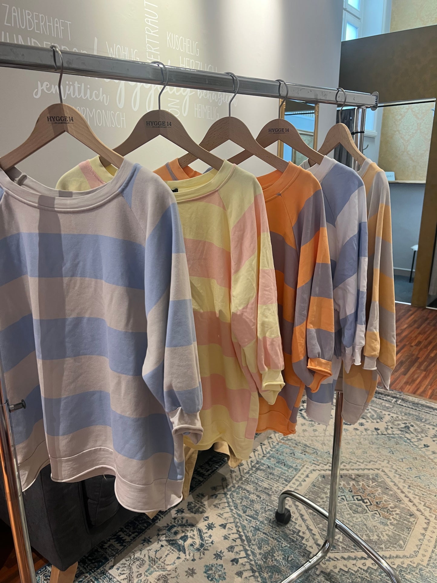 1/2 Arm Sweat Blockstreifen