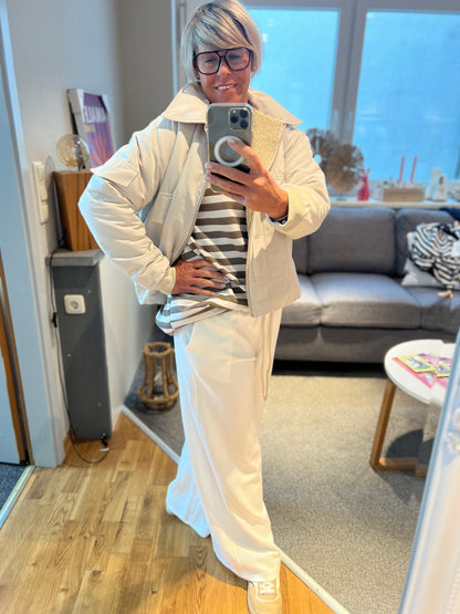 Hose Jersey weites langes Bein