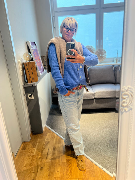 Strickjacke Cardigan Alpaka