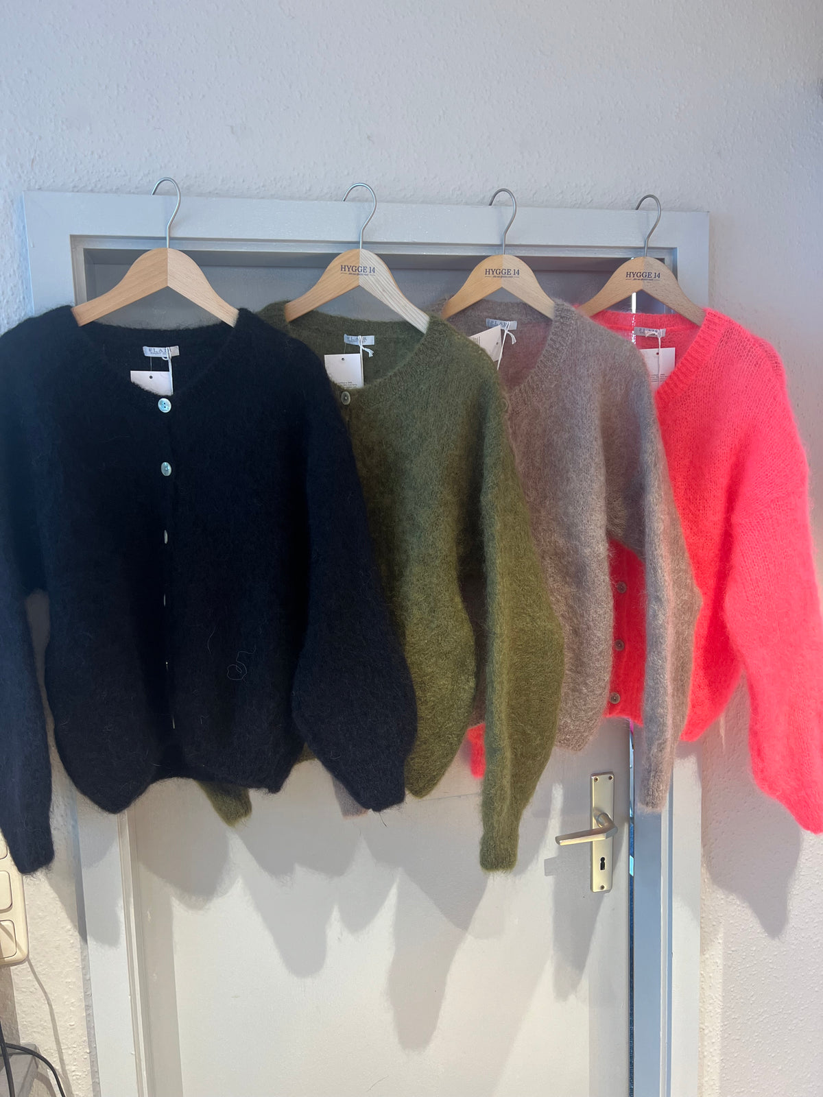 Mohair Strickjacke Cardigan