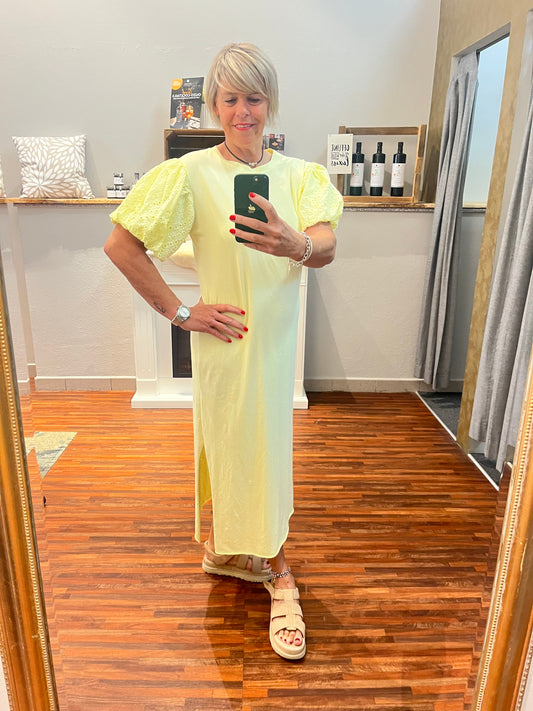 Kleid Jersey Midi Länge