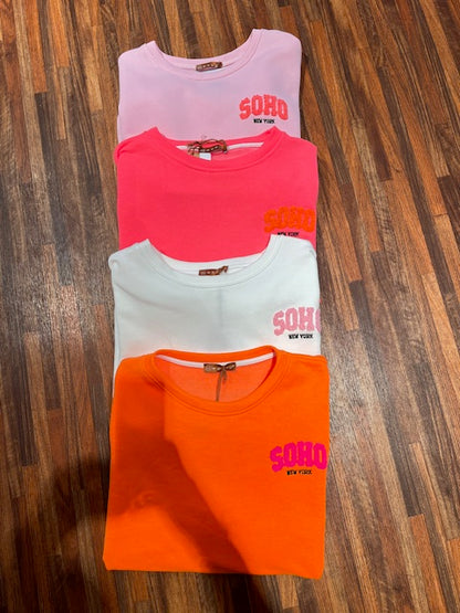 SOHO Sweat 1/2 Arm Trendfashion