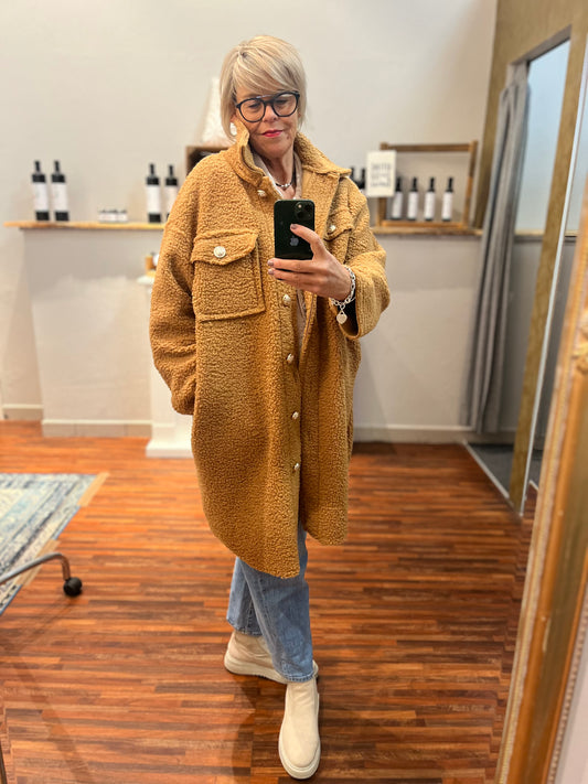 Hemd Kuschel Teddy Jacke