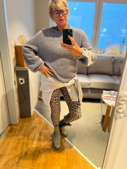 Pullover  Rundhals Ausschnitt