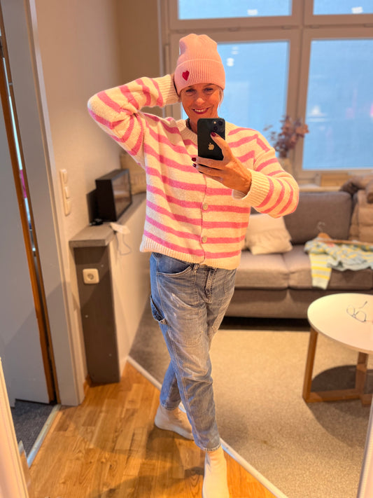 Strickjacke Stripe Cardigarn