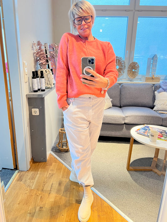 Pullover msch Knopfleiste