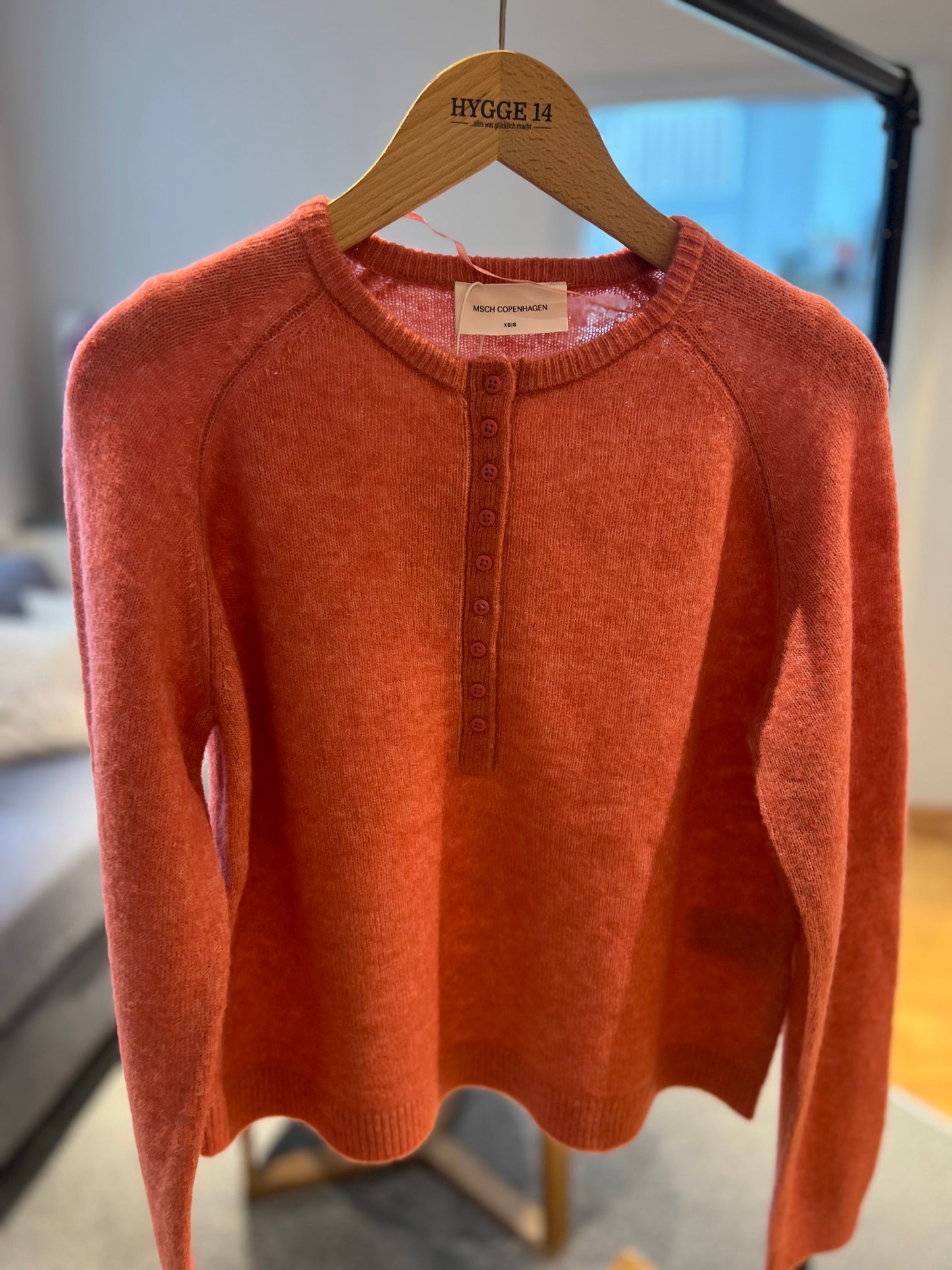 Pullover msch Knopfleiste