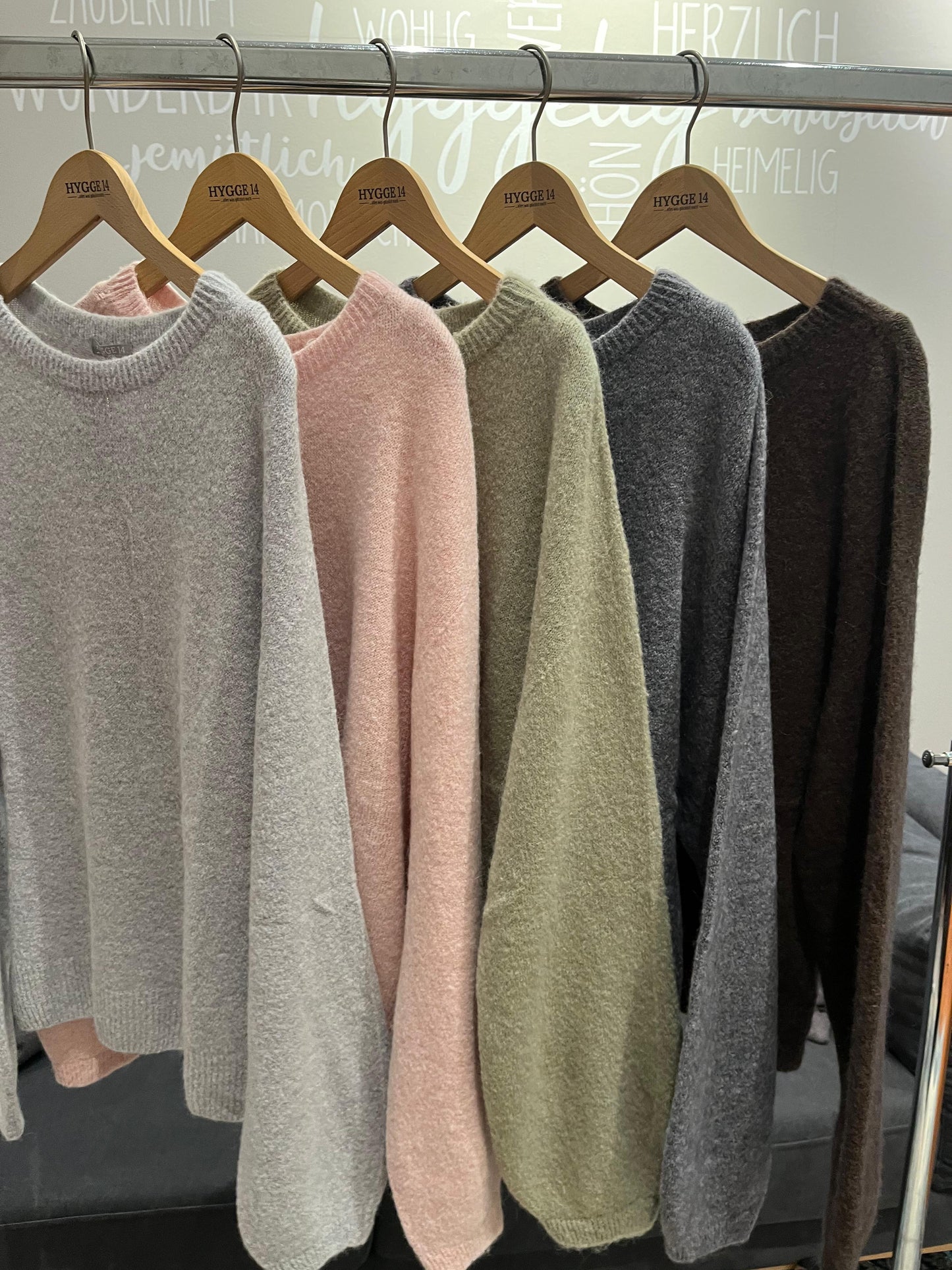 Pullover  Rundhals Ausschnitt