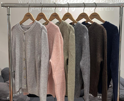 Cardigarn Strickjacke Alpaka