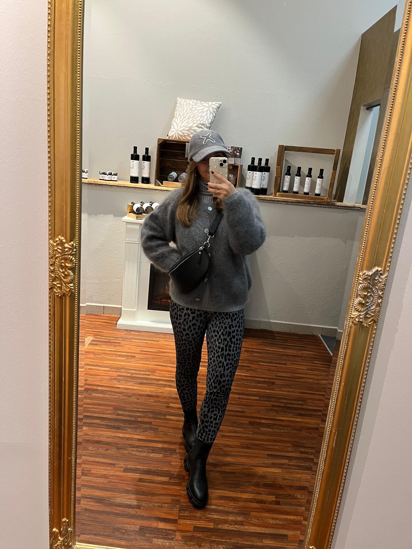 Strick Jacke Mohair Cardigan